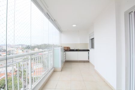 Varanda da Sala de apartamento para alugar com 3 quartos, 125m² em Jardim Vazani, São Paulo