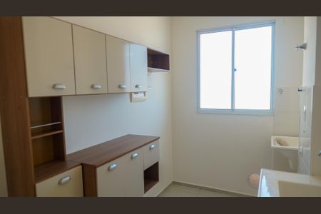 Cozinha - Armários de apartamento para alugar com 2 quartos, 50m² em Chácara São Pedro, Aparecida de Goiânia