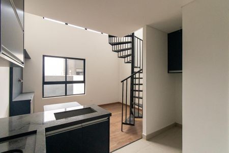 Apartamento para alugar com 36m², 1 quarto e sem vaga Apartamento para alugar com 36m², 1 quarto e sem vagaCozinha e Área de Serviço
