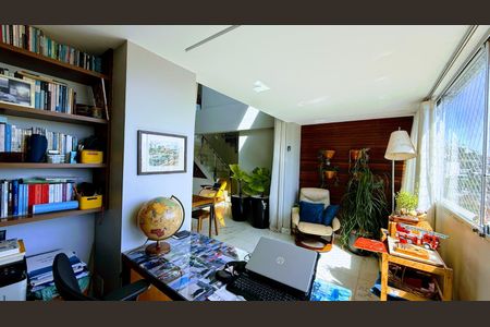 Sala de apartamento à venda com 3 quartos, 204m² em Santo Antônio, Belo Horizonte