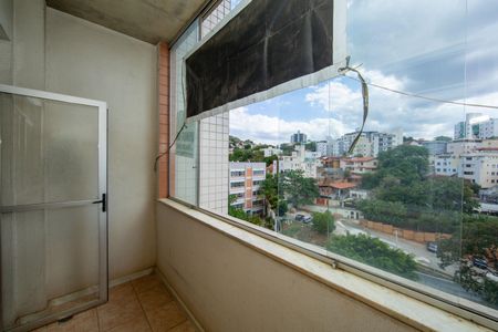 VARANDA de apartamento à venda com 3 quartos, 90m² em Grajaú, Belo Horizonte