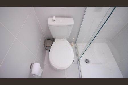 Banheiro Social de kitnet/studio para alugar com 1 quarto, 28m² em Vila Prudente, São Paulo