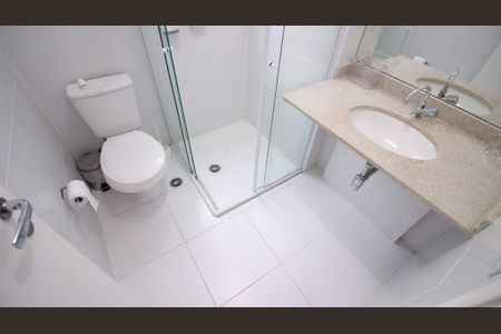 Studio para alugar com 28m², 1 quarto e sem vaga Studio para alugar com 28m², 1 quarto e sem vagaBanheiro Social