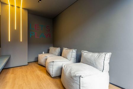 Apartamento para alugar com 34m², 2 quartos e sem vagaSala de jogos