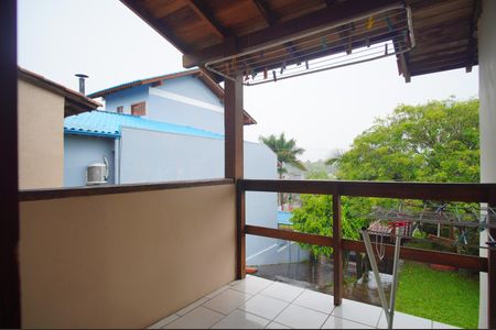 varanda da suite 1 de casa para alugar com 3 quartos, 120m² em Santo Afonso, Novo Hamburgo