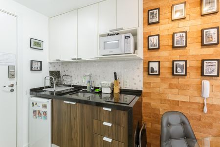 Studio à venda com 25m², 1 quarto e sem vagaCozinha