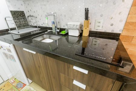 Studio à venda com 25m², 1 quarto e sem vagaCozinha