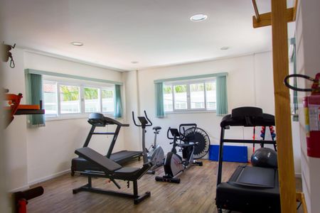 Apartamento para alugar com 67m², 2 quartos e 2 vagasÁrea comum - Academia