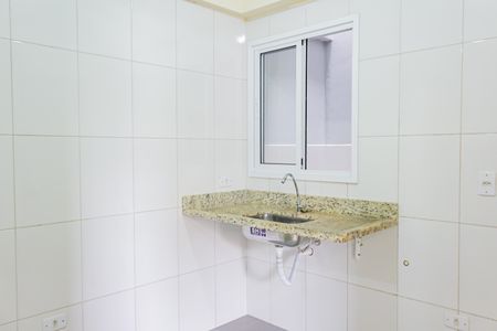 Apartamento para alugar com 37m², 2 quartos e sem vagaDetalhe da cozinha