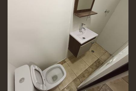 Studio para alugar com 57m², 1 quarto e sem vaga Studio para alugar com 57m², 1 quarto e sem vagaBanheiro