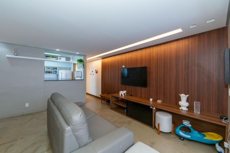 SALA de apartamento à venda com 4 quartos, 109m² em Buritis, Belo Horizonte