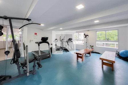 Apartamento à venda com 53m², 1 quarto e 2 vagas Apartamento à venda com 53m², 1 quarto e 2 vagasÁrea comum - Academia