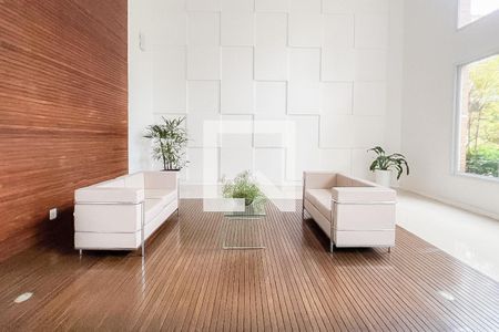 Apartamento à venda com 53m², 1 quarto e 2 vagas Apartamento à venda com 53m², 1 quarto e 2 vagasÁrea comum - Hall Social