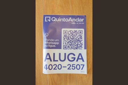 Studio para alugar com 28m², 1 quarto e 1 vagaPlaca