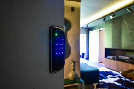 Apartamento para alugar com 120m², 1 quarto e 2 vagasFechadura Eletrônica