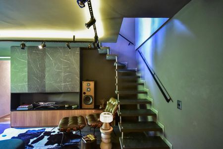 Apartamento para alugar com 120m², 1 quarto e 2 vagasSala