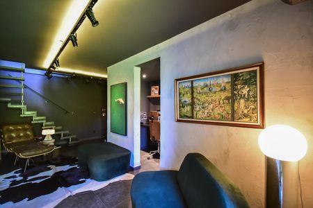 Apartamento para alugar com 120m², 1 quarto e 2 vagasSala