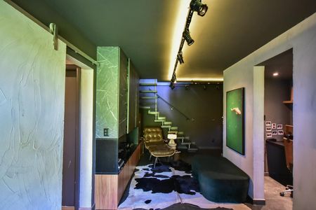 Sala de apartamento para alugar com 1 quarto, 120m² em Paraíso do Morumbi, São Paulo