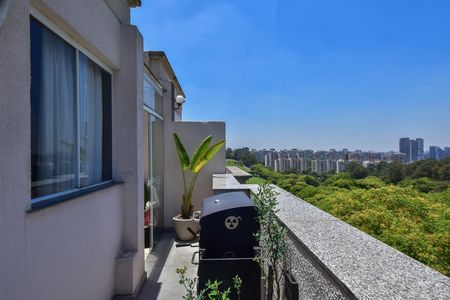 Apartamento para alugar com 120m², 1 quarto e 2 vagasCobertura