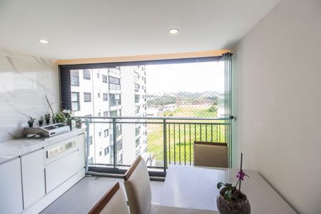 Varanda gourmet de apartamento à venda com 2 quartos, 75m² em Tamboré, Barueri