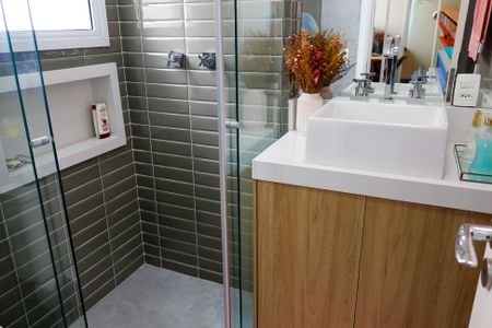 Apartamento à venda com 113m², 3 quartos e 2 vagas Apartamento à venda com 113m², 3 quartos e 2 vagasBanheiro da Suíte 1