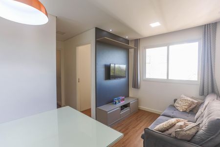 Sala  de apartamento para alugar com 2 quartos, 40m² em Campanário, Diadema