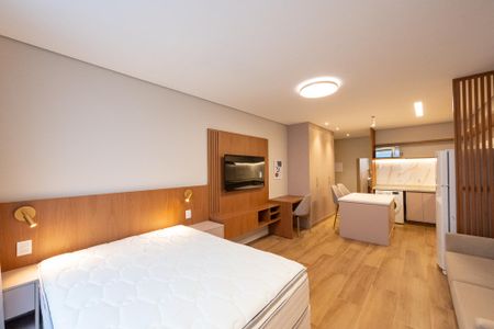 Sala/Quarto de kitnet/studio para alugar com 1 quarto, 29m² em Vila Clementino, São Paulo