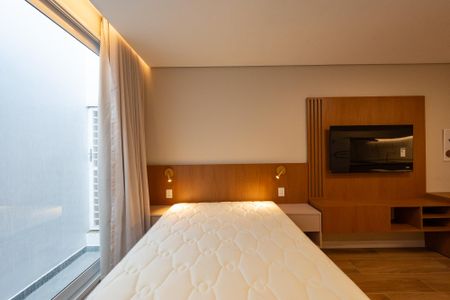 Studio para alugar com 29m², 1 quarto e sem vaga Studio para alugar com 29m², 1 quarto e sem vagaSala/Quarto