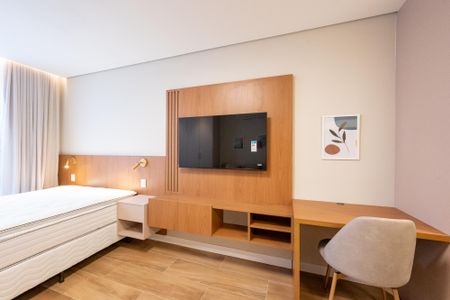 Studio para alugar com 29m², 1 quarto e sem vaga Studio para alugar com 29m², 1 quarto e sem vagaSala/Quarto