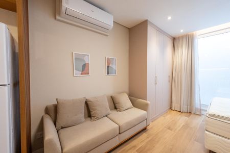 Sala/Quarto de kitnet/studio para alugar com 1 quarto, 29m² em Vila Clementino, São Paulo