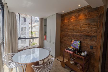 Varanda da Sala 1 de apartamento para alugar com 3 quartos, 160m² em Cruzeiro, Belo Horizonte