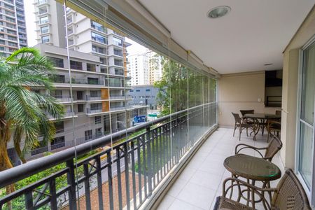 Apartamento para alugar com 178m², 4 quartos e 3 vagasVaranda da Sala de jantar