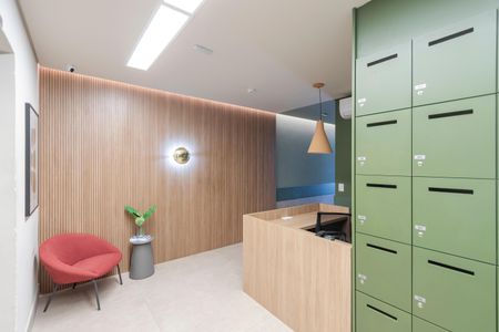 Studio para alugar com 37m², 1 quarto e sem vagaHall de Entrada