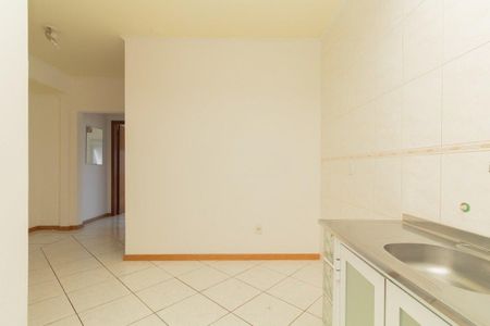 Cozinha de apartamento para alugar com 1 quarto, 44m² em São Sebastião, Porto Alegre