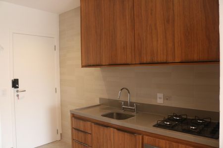 Cozinha de apartamento para alugar com 1 quarto, 39m² em Perdizes, São Paulo
