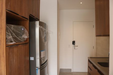 Cozinha de apartamento para alugar com 1 quarto, 39m² em Perdizes, São Paulo