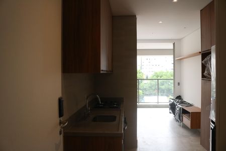 Cozinha de apartamento para alugar com 1 quarto, 39m² em Perdizes, São Paulo
