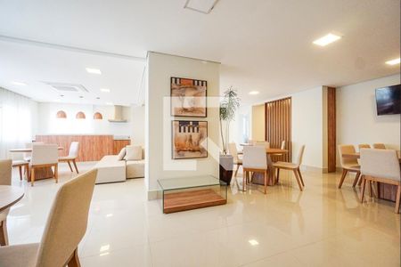 Apartamento à venda com 75m², 2 quartos e 2 vagasCondomínio - Salão de Festas 