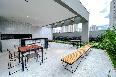 Studio para alugar com 50m², 2 quartos e 1 vagaÁrea comum - Churrasqueira