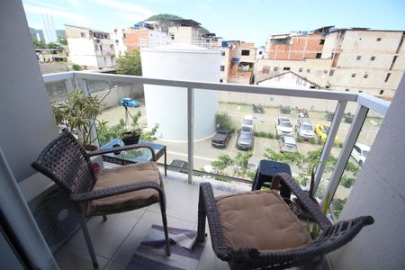 Varanda de apartamento para alugar com 3 quartos, 70m² em Anil, Rio de Janeiro