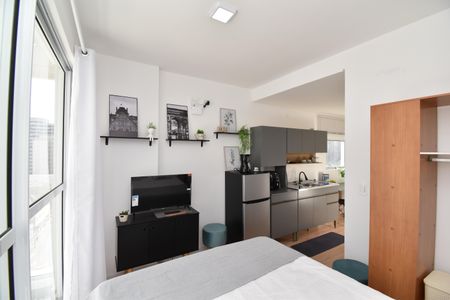 Studio de kitnet/studio para alugar com 1 quarto, 27m² em Centro, Curitiba