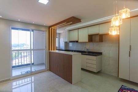 Sala  de apartamento à venda com 2 quartos, 50m² em Centro, Diadema