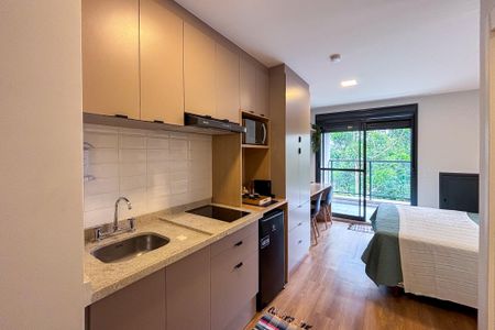 Studio para alugar com 27m², 1 quarto e sem vaga Studio para alugar com 27m², 1 quarto e sem vagaStudio