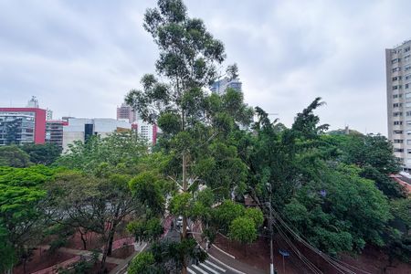 Studio para alugar com 27m², 1 quarto e sem vaga Studio para alugar com 27m², 1 quarto e sem vagaVista da Varanda do Studio