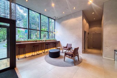 Studio para alugar com 27m², 1 quarto e sem vaga Studio para alugar com 27m², 1 quarto e sem vagaÁrea comum