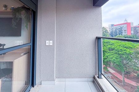 Studio para alugar com 27m², 1 quarto e sem vaga Studio para alugar com 27m², 1 quarto e sem vagaVaranda do Studio