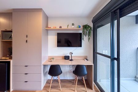 Studio para alugar com 27m², 1 quarto e sem vaga Studio para alugar com 27m², 1 quarto e sem vagaStudio