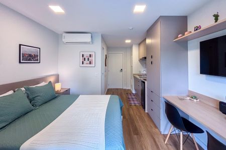 Studio de kitnet/studio para alugar com 1 quarto, 27m² em Pinheiros, São Paulo