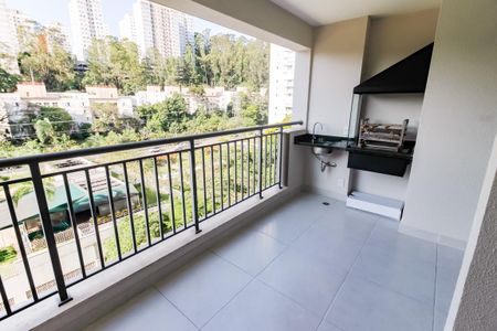 Varanda gourmet de apartamento para alugar com 2 quartos, 62m² em Vila Andrade, São Paulo