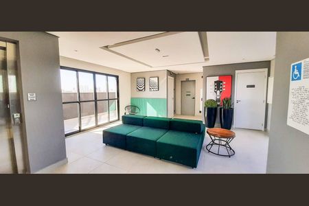 Apartamento para alugar com 46m², 2 quartos e 1 vagaHall da Área de Lazer